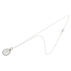 ティファニー GO WOMEN 2017 ローズ バラ モチーフ ネックレス SV925 シルバー レディース TIFFANY&Co. 【中古】