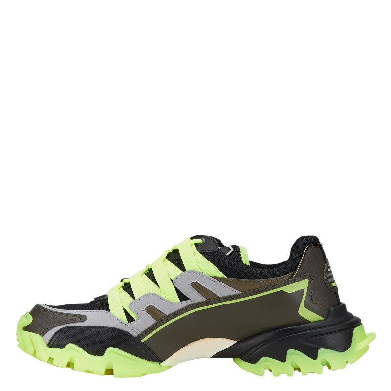 ヴァレンティノ ガラヴァーニ クライマーズ スニーカー サイズ：45 TTC20Y2 ブラック イエロー ナイロン メンズ VALENTINO 【中古】