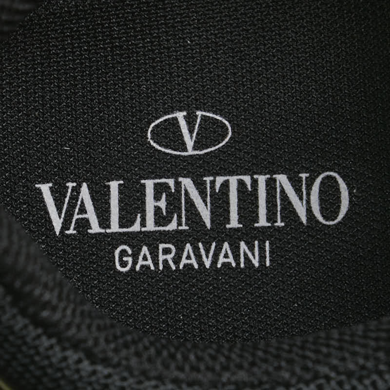 ヴァレンティノ ガラヴァーニ クライマーズ スニーカー サイズ：45 TTC20Y2 ブラック イエロー ナイロン メンズ VALENTINO 【中古】