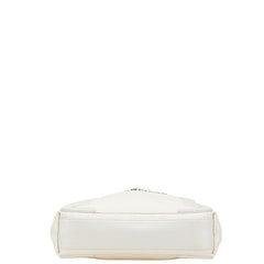 バレンシアガ ネイビーカバス XS ハンドバッグ ショルダーバッグ 2WAY 390346 ホワイト キャンバス レザー レディース BALENCIAGA 【中古】