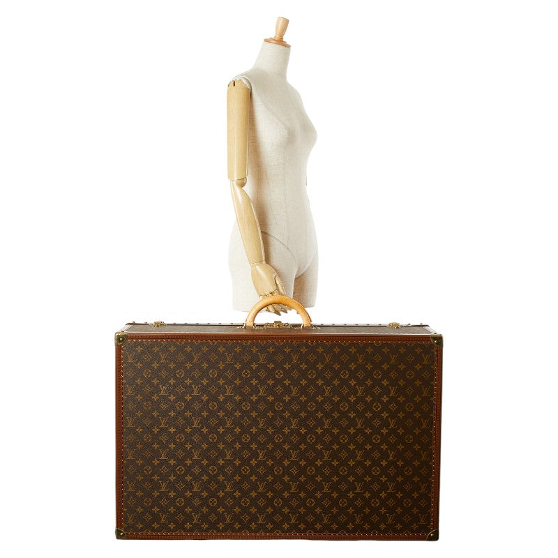ルイ ヴィトン モノグラム アルゼール80 トランクケース トラベルケース M21222 ブラウン PVC レザー レディース LOUIS VUITTON 【中古】