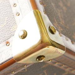 ルイ ヴィトン モノグラム アルゼール80 トランクケース トラベルケース M21222 ブラウン PVC レザー レディース LOUIS VUITTON 【中古】