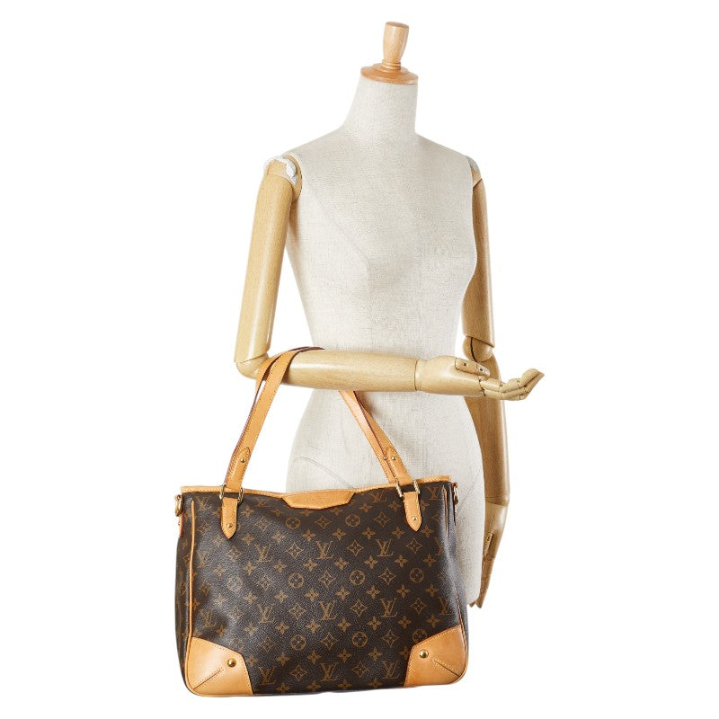 ルイ ヴィトン モノグラム エストレーラMM トートバッグ ハンドバッグ M41232 ブラウン PVC レザー レディース LOUIS VUITTON 【中古】