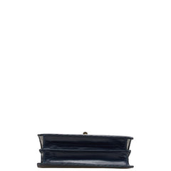 グッチ オールドグッチ ハンドバッグ ネイビー レザー レディース GUCCI 【中古】