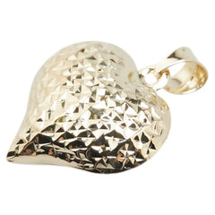 K18YG イエローゴールド ハートモチーフ ペンダントトップ レディース 【中古】