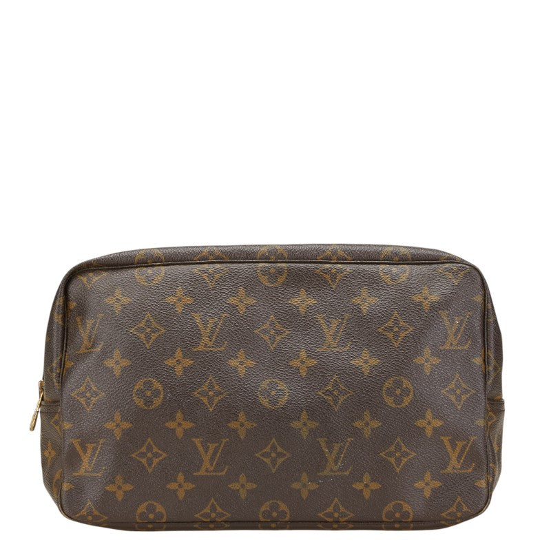 ルイ ヴィトン モノグラム トゥルーストワレット 28 セカンドバッグ クラッチバッグ M47522 ブラウン PVC レディース LOUIS VUITTON 【中古】