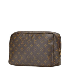 ルイ ヴィトン モノグラム トゥルーストワレット 28 セカンドバッグ クラッチバッグ M47522 ブラウン PVC レディース LOUIS VUITTON 【中古】
