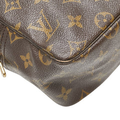 ルイ ヴィトン モノグラム トゥルーストワレット 28 セカンドバッグ クラッチバッグ M47522 ブラウン PVC レディース LOUIS VUITTON 【中古】