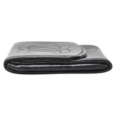 シャネル ココマーク コインケース 小銭入れ ブラック レザー レディース CHANEL 【中古】