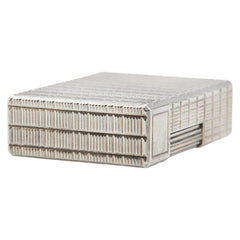 デュポン ライン1S ショート 着火不可 ガスライター シルバー メタル レディース Dupont 【中古】