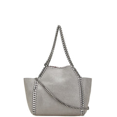 ステラマッカートニー ファラベラ チェーン ミニハンドバッグ ショルダーバッグ 2WAY グレー ポリエステル レディース Stella McCartney 【中古】