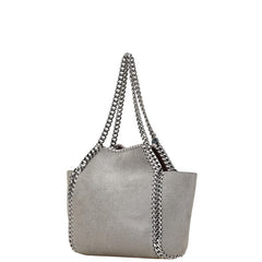 ステラマッカートニー ファラベラ チェーン ミニハンドバッグ ショルダーバッグ 2WAY グレー ポリエステル レディース Stella McCartney 【中古】