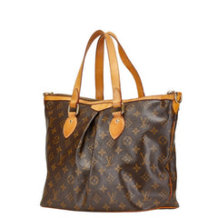 ルイ ヴィトン モノグラム パレルモPM ハンドバッグ ショルダーバッグ 2WAY M40145 ブラウン PVC レザー レディース LOUIS VUITTON 【中古】