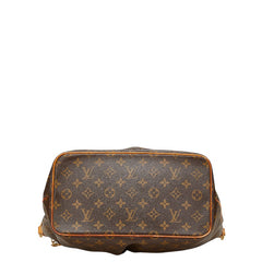 ルイ ヴィトン モノグラム パレルモPM ハンドバッグ ショルダーバッグ 2WAY M40145 ブラウン PVC レザー レディース LOUIS VUITTON 【中古】