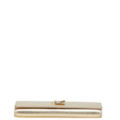 サンローラン YSL 長財布 372266 ゴールド レザー レディース SAINT LAURENT 【中古】