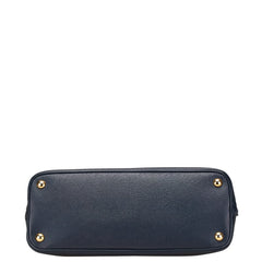 プラダ ハンドバッグ ショルダーバッグ 2WAY ネイビー サフィアーノレザー レディース PRADA 【中古】