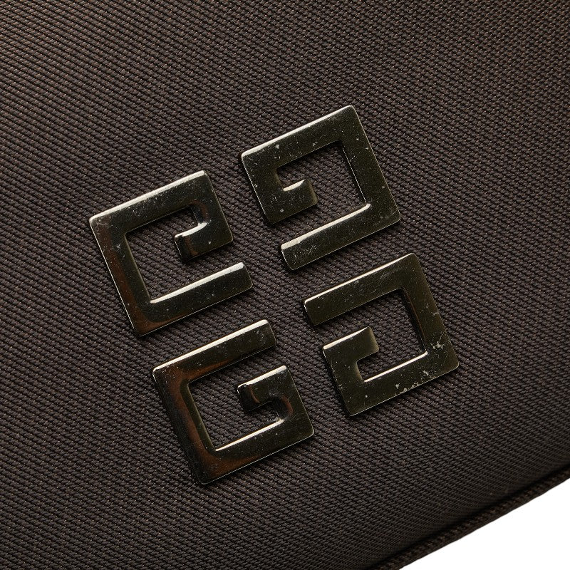 ジバンシー ハンドバッグ トートバッグ ブラウン ナイロン レザー レディース Givenchy 【中古】