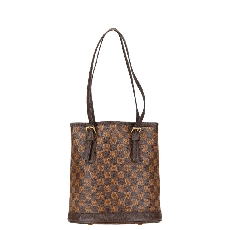 ルイ ヴィトン ダミエ マレ トートバッグ ショルダーバッグ N42240 ブラウン PVC レザー レディース LOUIS VUITTON 【中古】