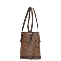 ルイ ヴィトン ダミエ マレ トートバッグ ショルダーバッグ N42240 ブラウン PVC レザー レディース LOUIS VUITTON 【中古】