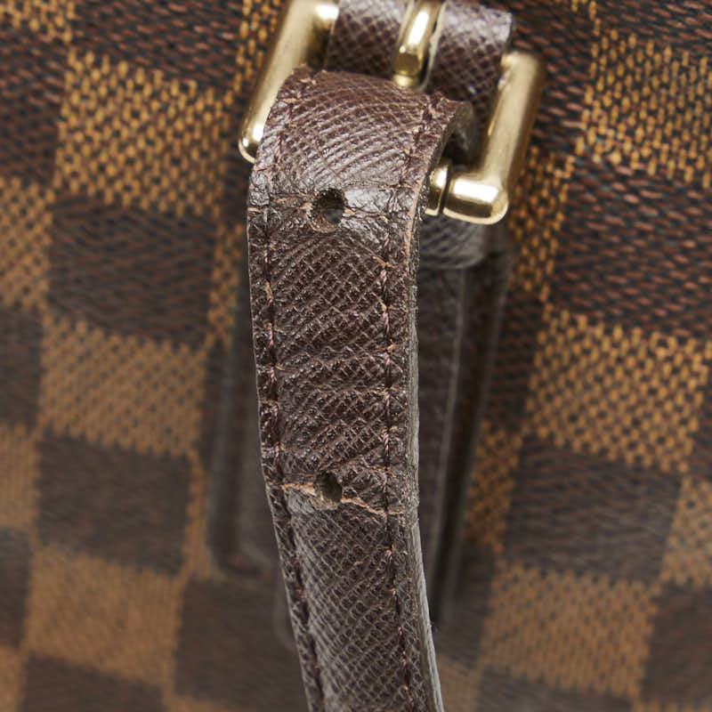 ルイ ヴィトン ダミエ マレ トートバッグ ショルダーバッグ N42240 ブラウン PVC レザー レディース LOUIS VUITTON 【中古】