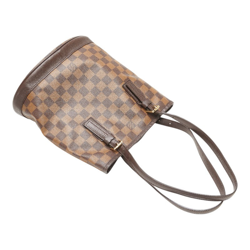 ルイ ヴィトン ダミエ マレ トートバッグ ショルダーバッグ N42240 ブラウン PVC レザー レディース LOUIS VUITTON 【中古】