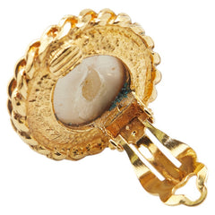 シャネル ヴィンテージ パール イヤリング ゴールド メッキ レディース CHANEL 【中古】