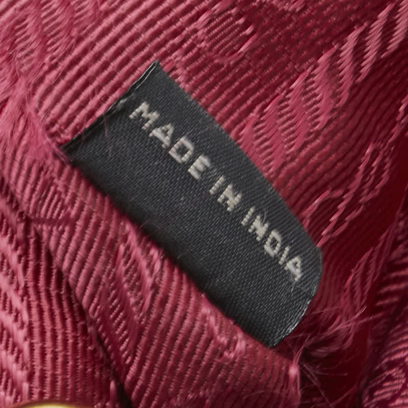 プラダ ハンドバッグ ショルダーバッグ 2WAY 1BA172 ピンク ナイロン レザー レディース PRADA 【中古】