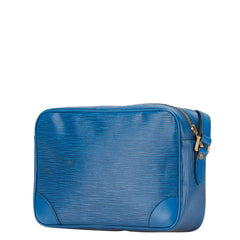 ルイ ヴィトン エピ トロカデロ24 斜め掛け ショルダーバッグ M52315 トレドブルー レザー レディース LOUIS VUITTON 【中古】