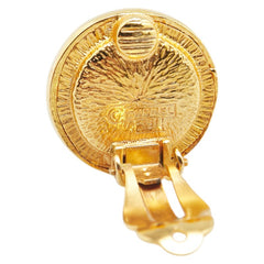 シャネル ラインストーン イヤリング ゴールド メッキ フェイクパール レディース CHANEL 【中古】