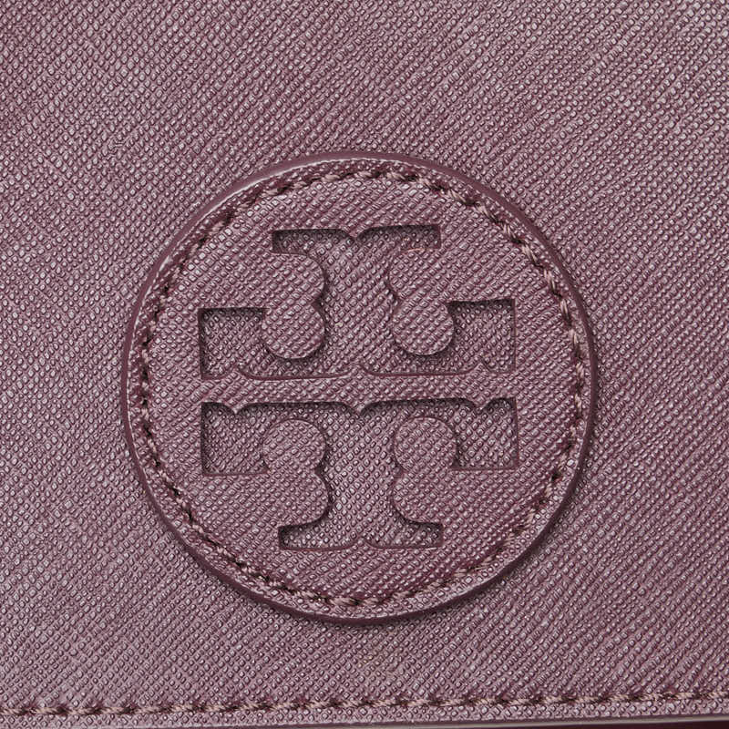 トリーバーチ リュック バックパック ワインレッド ボルドー ナイロン レザー レディース Tory Burch 【中古】