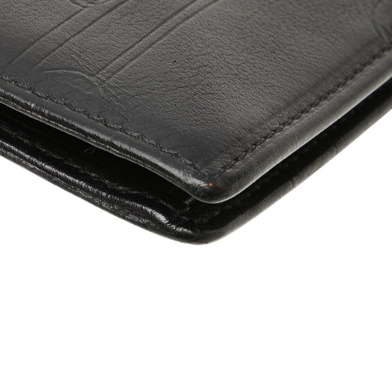 カルティエ パシャ ドゥ カルティエ マトリックス 長財布 ブラック レザー レディース CARTIER 【中古】