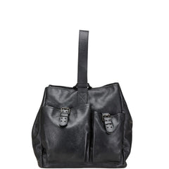 マックスマーラ ショルダーバッグ ボディバッグ ブラック レザー レディース MAX MARA 【中古】