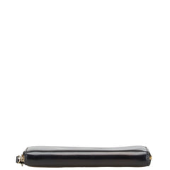 ケイトスペード ラウンドファスナー 長財布 ブラック レザー レディース Kate Spade 【中古】