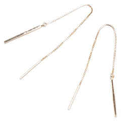 K18PG ピンクゴールド クォーツ ピアス レディース 【中古】