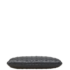 ジミーチュウ 星 スター モチーフ クラッチバッグ ブラック レザー メンズ JIMMY CHOO 【中古】