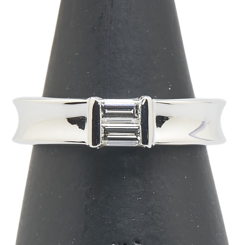 ティファニー スタッキングリング K18WG ホワイトゴールド レディース TIFFANY&Co. 【中古】