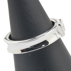 ティファニー スタッキングリング K18WG ホワイトゴールド レディース TIFFANY&Co. 【中古】