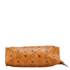 エム シー エム ヴィセトス セカンドバッグ クラッチバッグ ブラウン レザー レディース MCM 【中古】