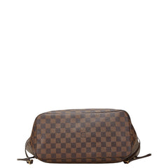 ルイ ヴィトン ダミエ ネヴァーフルMM ハンドバッグ トートバッグ N51105 ブラウン PVC レザー レディース LOUIS VUITTON 【中古】
