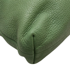 グッチ バンブー ハンドバッグ ショルダーバッグ 2WAY 323663 グリーン レザー レディース GUCCI 【中古】