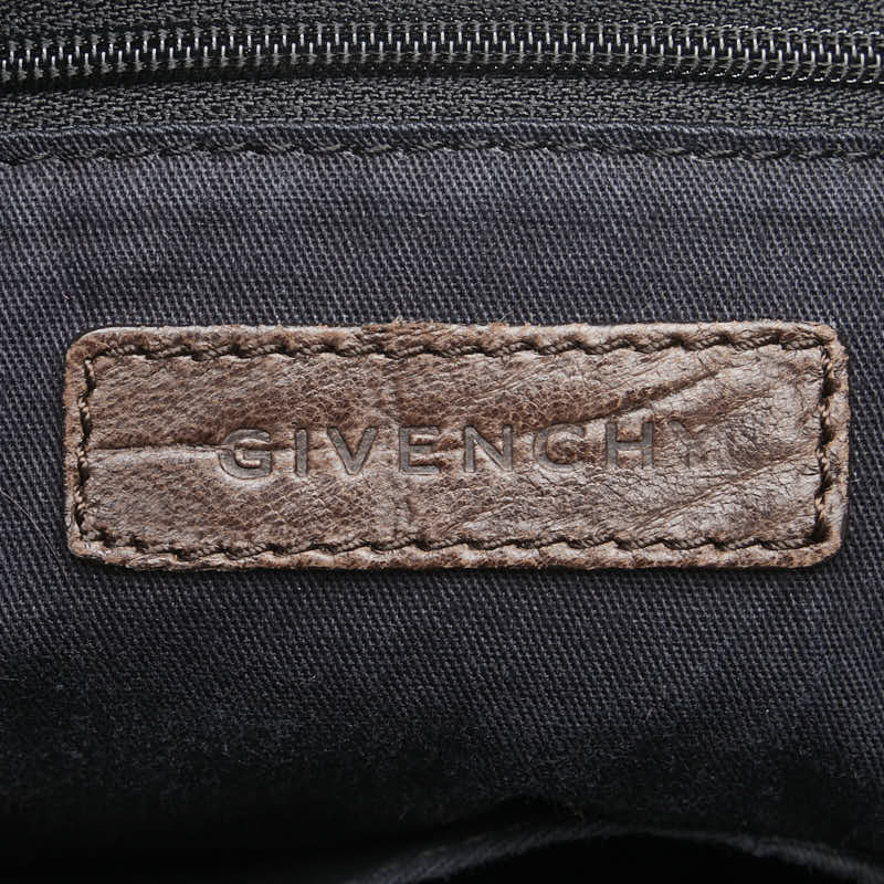 ジバンシー パンドラ ワンショルダーバッグ ブラウン レザー レディース Givenchy 【中古】