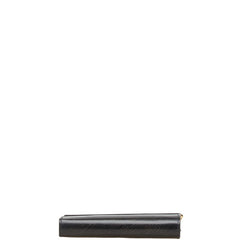 カルティエ トリニティ ハンドルウォレット ブラック ゴールド シルバー レザー レディース CARTIER 【中古】