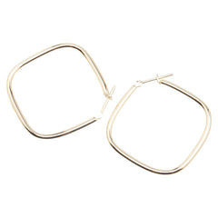 K18YG イエローゴールド スクエア ピアス レディース 【中古】