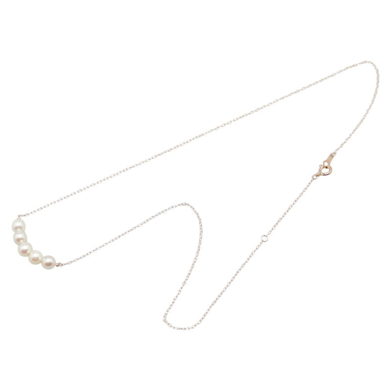 K10PG ピンクゴールド アコヤパール5～5.5mm ペンダントネックレス レディース 【中古】