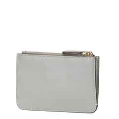 フェンディ マルチスタッズ コインケース キーケース 8AP151 グレー レザー レディース FENDI 【中古】