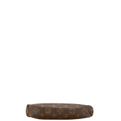 ルイ ヴィトン モノグラム ポシェット アクセソワール ショルダーバッグ M51980 ブラウン PVC レザー レディース LOUIS VUITTON 【中古】
