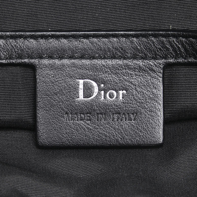 ディオール HOMME ビー 蜂 グラデーション クラッチバッグ セカンドバッグ ブルー ブラック ナイロン メンズ Dior 【中古】