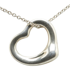 ティファニー オープンハート ネックレス SV925 シルバー レディース TIFFANY&Co. 【中古】