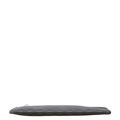ルイ ヴィトン ダミエ グラフィット ポシェットジュールGM クラッチバッグ N41501 ブラック PVC レザー メンズ LOUIS VUITTON 【中古】