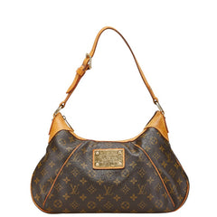ルイ ヴィトン モノグラム テムズGM ワンショルダーバッグ ハンドバッグ M56383 ブラウン PVC レザー レディース LOUIS VUITTON 【中古】